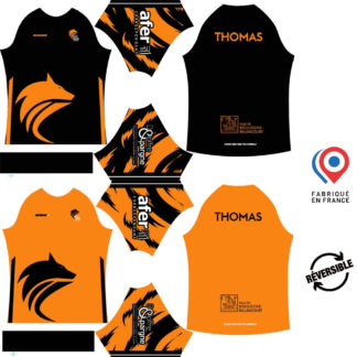 Maillot rugby sublimé réversible Team MisteRugby – modèle ACBB EDR tailles adulte