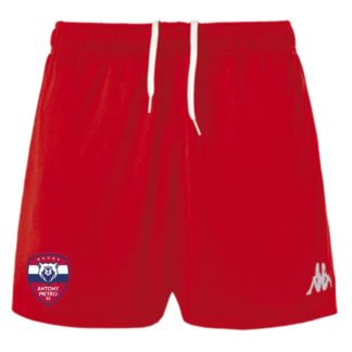 Short rugby KAPPA Adulte Rouge – modèle SANREMO EDR
