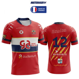 Maillot rugby sublimé Team MisteRugby ADULTE – modèle EDR COLLECTOR