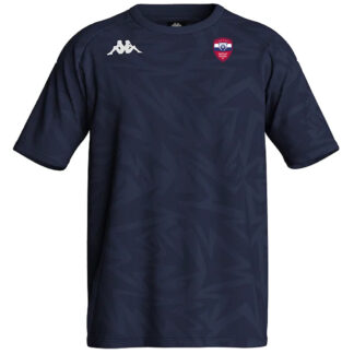 Tee shirt poly Kappa Enfant Marine – modèle FAVERO