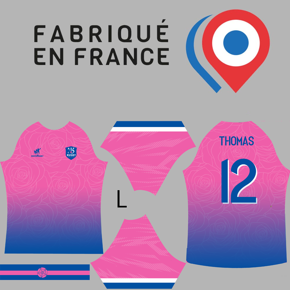 Tee shirt polyester sublimé Training MisteRugby Homme – modèle PERF