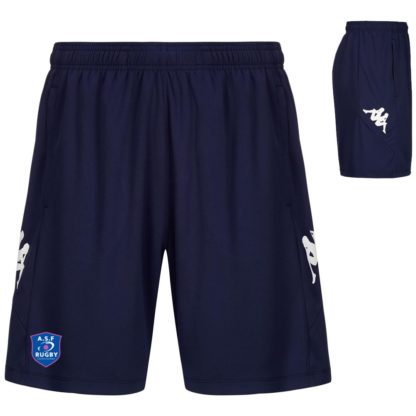 Short training Kappa Enfant Marine – modèle LUVIOZIP