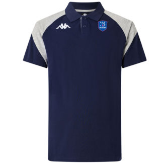 Polo coton Kappa Enfant Marine – modèle LANETTO