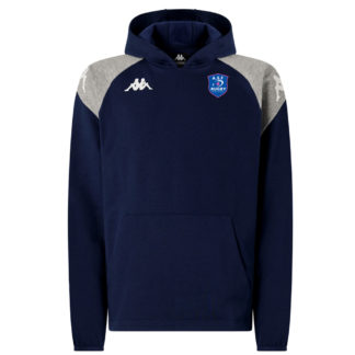 Sweat coton Kappa Homme Marine – modèle LIANTO