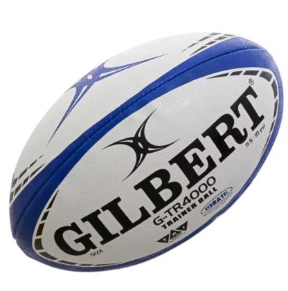 Ballon rugby Gilbert taille 4 Bleu – modèle GTR-4000