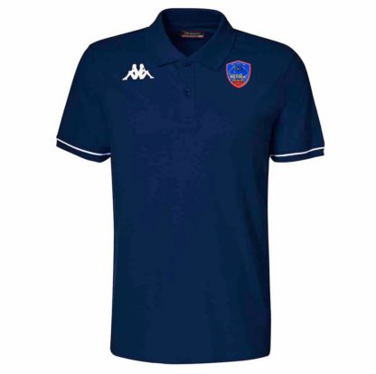 Polo coton Kappa Enfant Marine – modèle BARLI