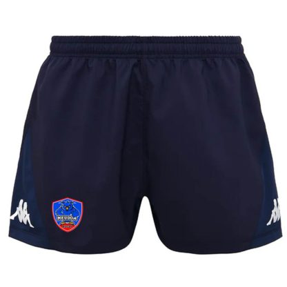Short rugby KAPPA Homme Noir – modèle BEJAN