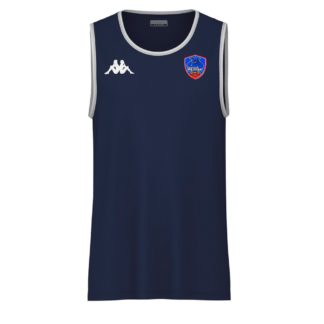 Maillot basket KAPPA Enfant Marine – modèle DANCO