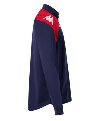 Veste Kappa FZ marine - rouge Adulte - modèle LENNO – Image 2