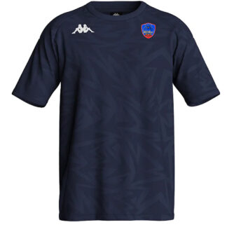Tee shirt poly Kappa Enfant Marine – modèle FAVERO