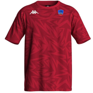 Tee shirt poly Kappa Adulte Rouge – modèle FAVERO