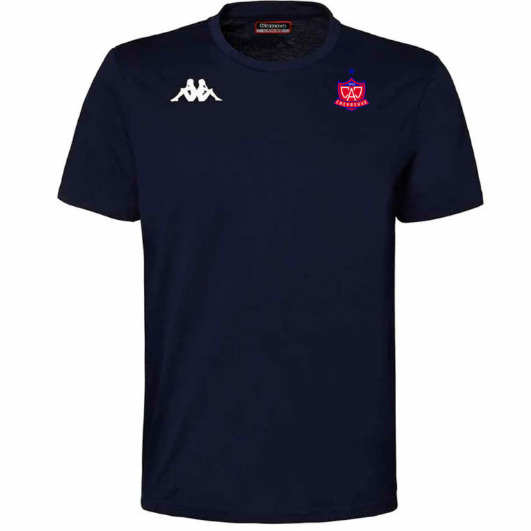 Tee shirt coton Kappa Enfant Marine – modèle BRIZZO