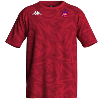 Tee shirt poly Kappa Adulte Rouge – modèle FAVERO