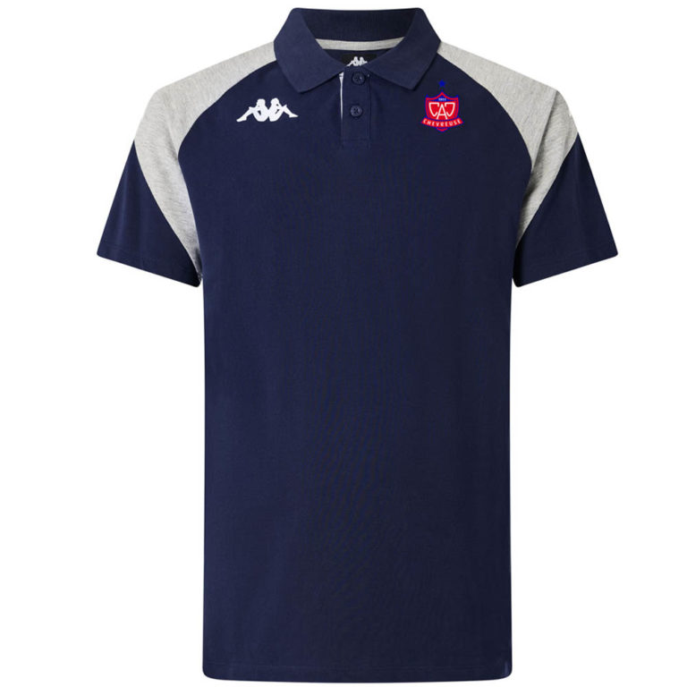 Polo coton Kappa Enfant Marine – modèle LANETTO