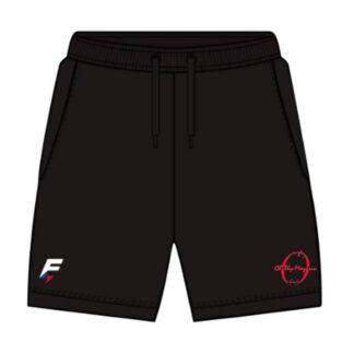Bermuda FORCE XV Noir – modèle MOLLETON