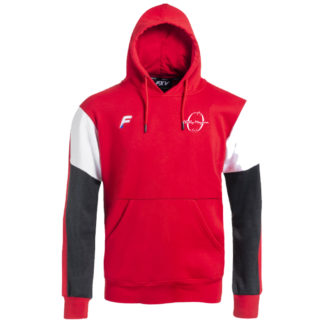 Hoody coton FORCE XV Adulte Rouge - modèle CHISTERA