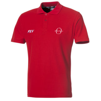 Polo coton Force XV Rouge Enfant – modèle FORCE