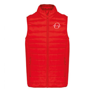 Bodywarmer Enfant Rouge - modèle BODYWARM
