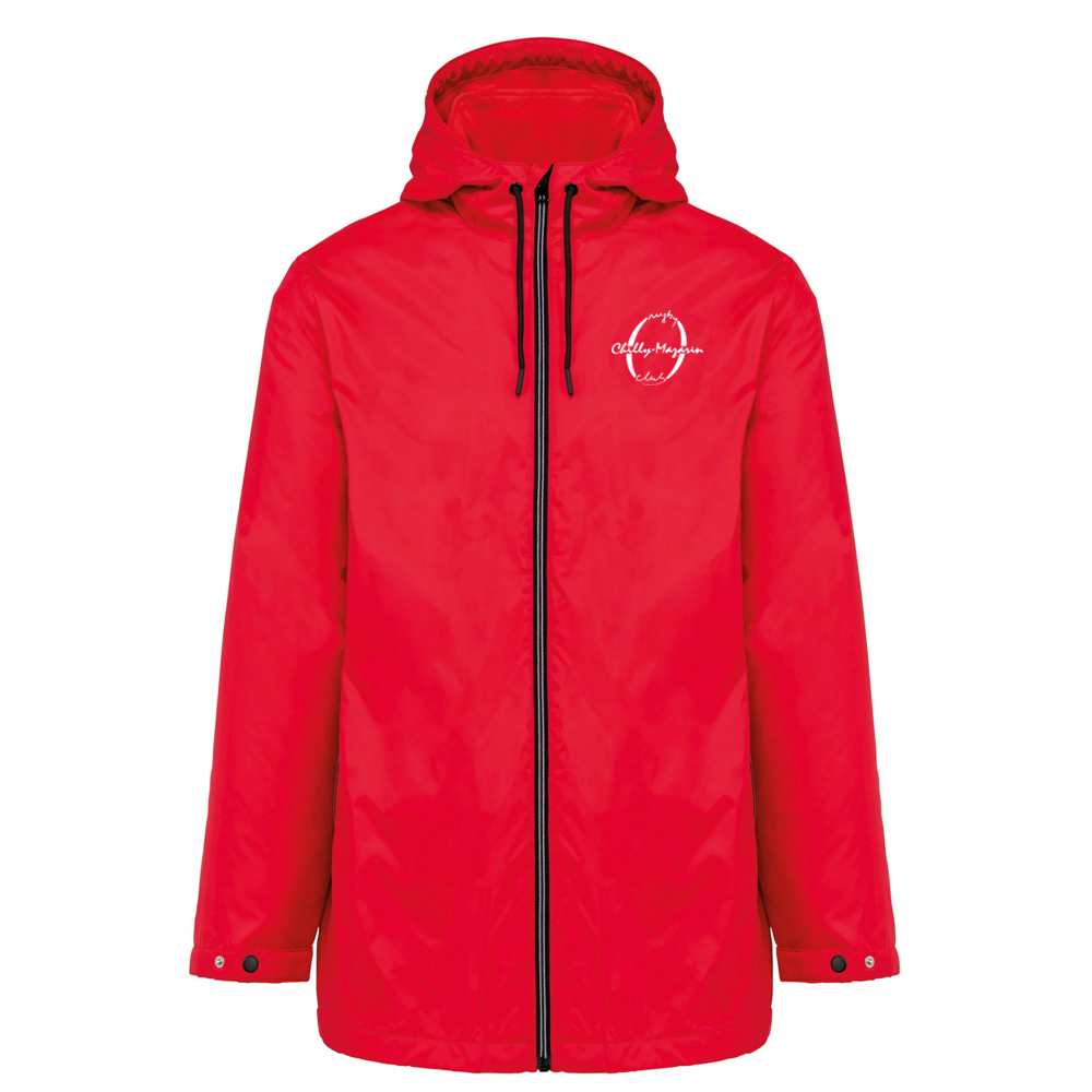 Coupe vent doublé Homme Rouge - modèle WAY