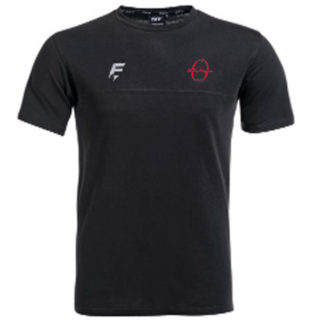 Tee shirt coton FORCE XV Noir Adulte  – Modèle FORCE 2
