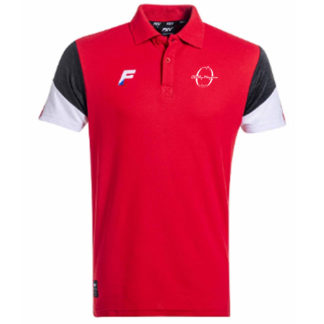 Polo coton FORCE XV Rouge Adulte  – Modèle CHISTERA