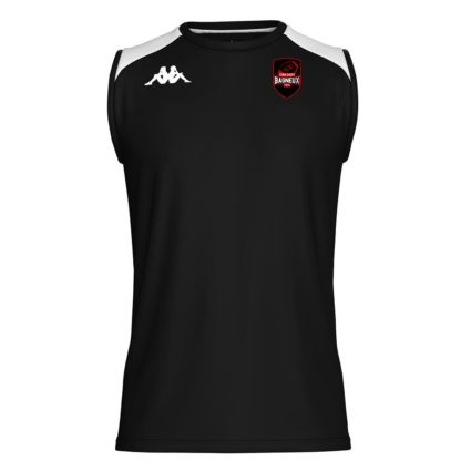 débardeur training KAPPA Homme Noir – modèle LEBBIO
