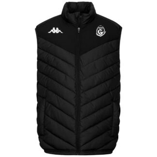 Bodywarmer KAPPA Homme Noir – modèle GIATTO