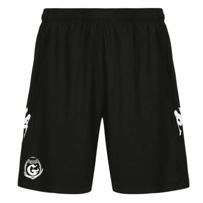 Short training Kappa Enfant Noir – modèle LUVIOZIP
