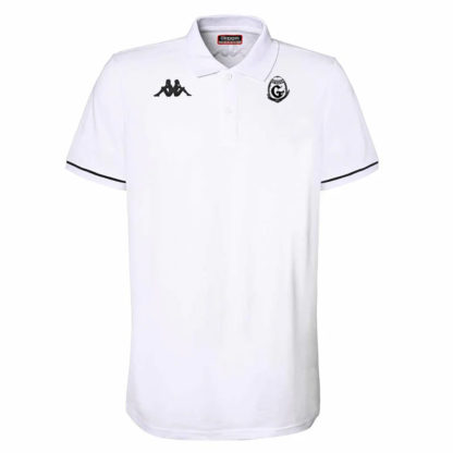 Polo coton Kappa Homme Blanc – modèle BARLI
