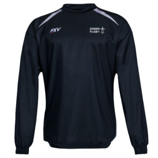 Vareuse rugby Force XV Noir Adulte – modèle PLUIE