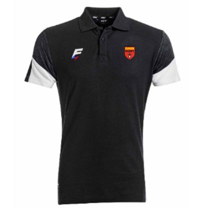 Polo coton FORCE XV Noir Adulte  – Modèle CHISTERA