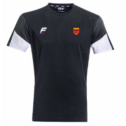 Tee shirt coton FORCE XV Noir Adulte  – Modèle CHISTERA
