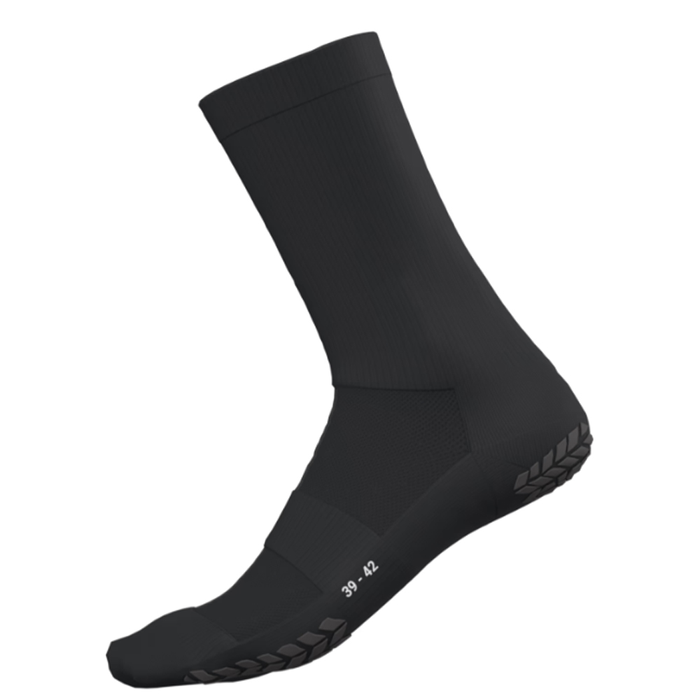 Chaussettes de sport anti-glisse unisexe NOIR - modèle GRIP