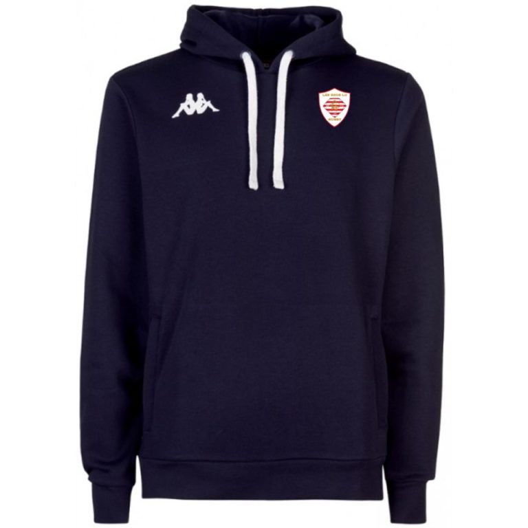 Sweat capuche Kappa Enfant Marine – modèle BALI