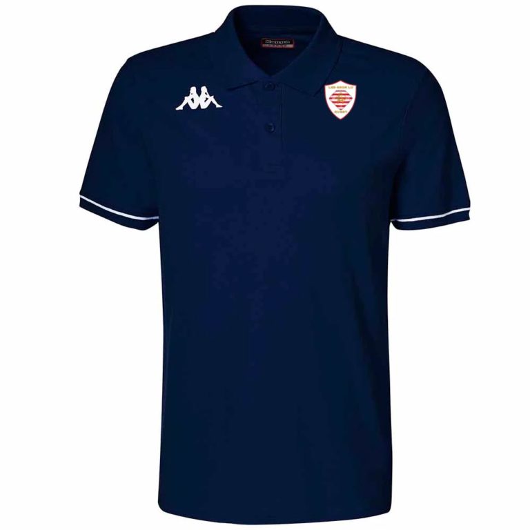 Polo coton Kappa Enfant Marine – modèle BARLI