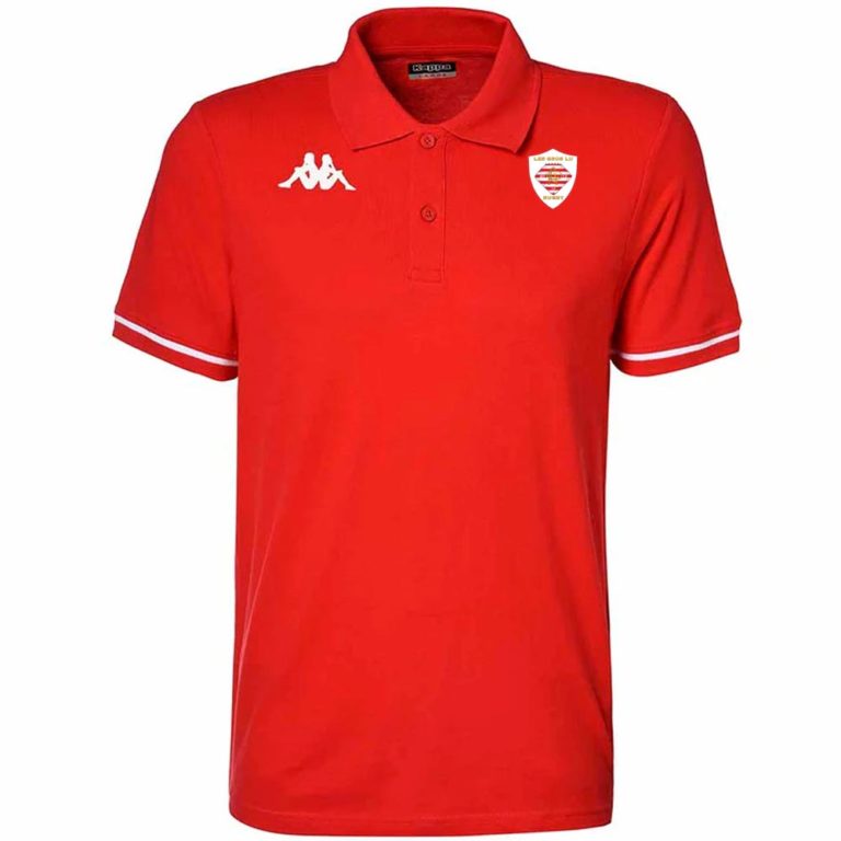 Polo coton Kappa Enfant Rouge – modèle BARLI