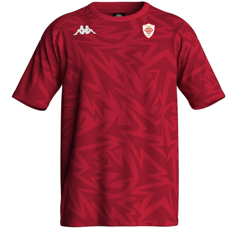 Tee shirt poly Kappa Adulte Rouge – modèle FAVERO