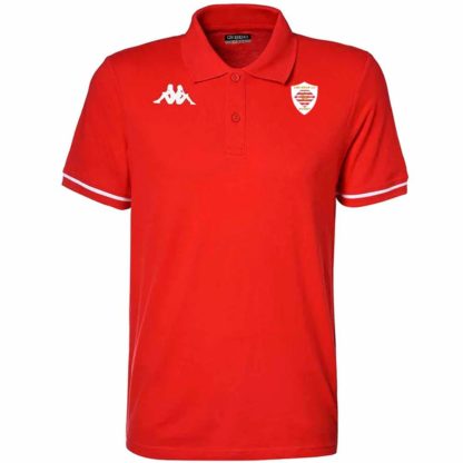 Polo coton Kappa Enfant Rouge – modèle BARLI