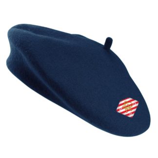 Beret basque Marine - modèle BAYONNE