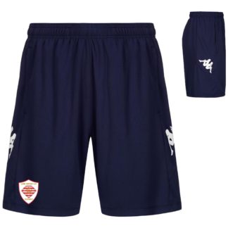 Short training Kappa Homme Marine – modèle LUVIOZIP