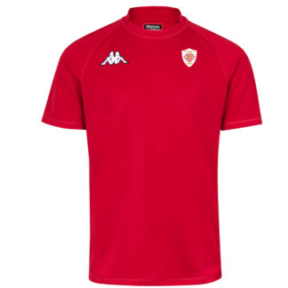 Maillot rugby KAPPA Enfant Rouge – modèle TELESE