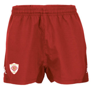 Short rugby elite KAPPA Homme Rouge – modèle BEJAN