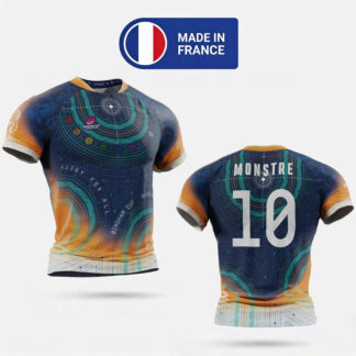 Maillot rugby sublimé Elite MisteRugby FEMME – modèle BRISBANE