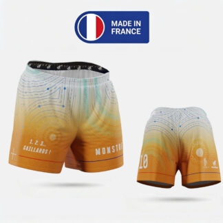 Short de rugby sublimé Pro + MisteRugby FEMME – modèle BRISBANE