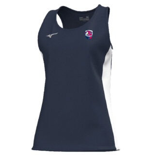 Débardeur polyester Mizuno Femme Marine – modèle RB SINGLET