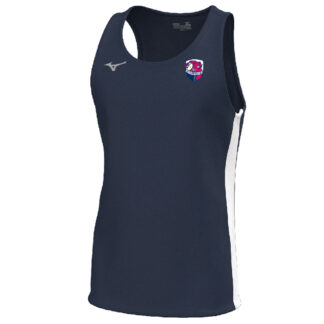Débardeur polyester Mizuno Homme Marine – modèle RB SINGLET