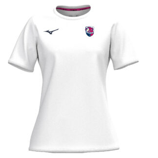Tee shirt polyester Mizuno Femme Blanc – modèle Training Tee