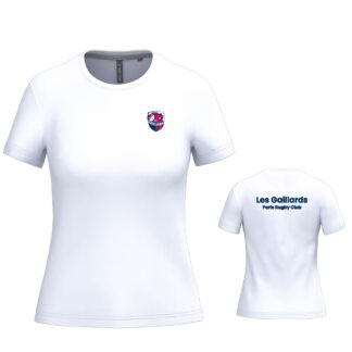 Tee shirt coton Femme Blanc – modèle BIO