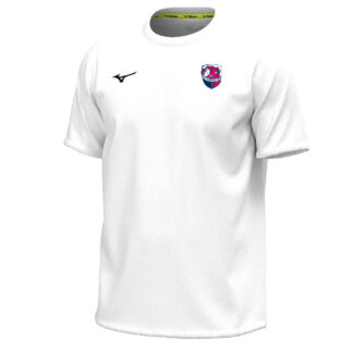 Tee shirt polyester Mizuno Homme Blanc – modèle Training Tee