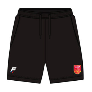 Bermuda FORCE XV Noir – modèle MOLLETON